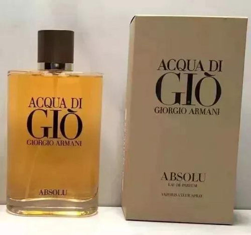 Acqua Di Gio Absolu 4.2 oz Men's Eau de Parfum Spray .gift for him edp 125 ml