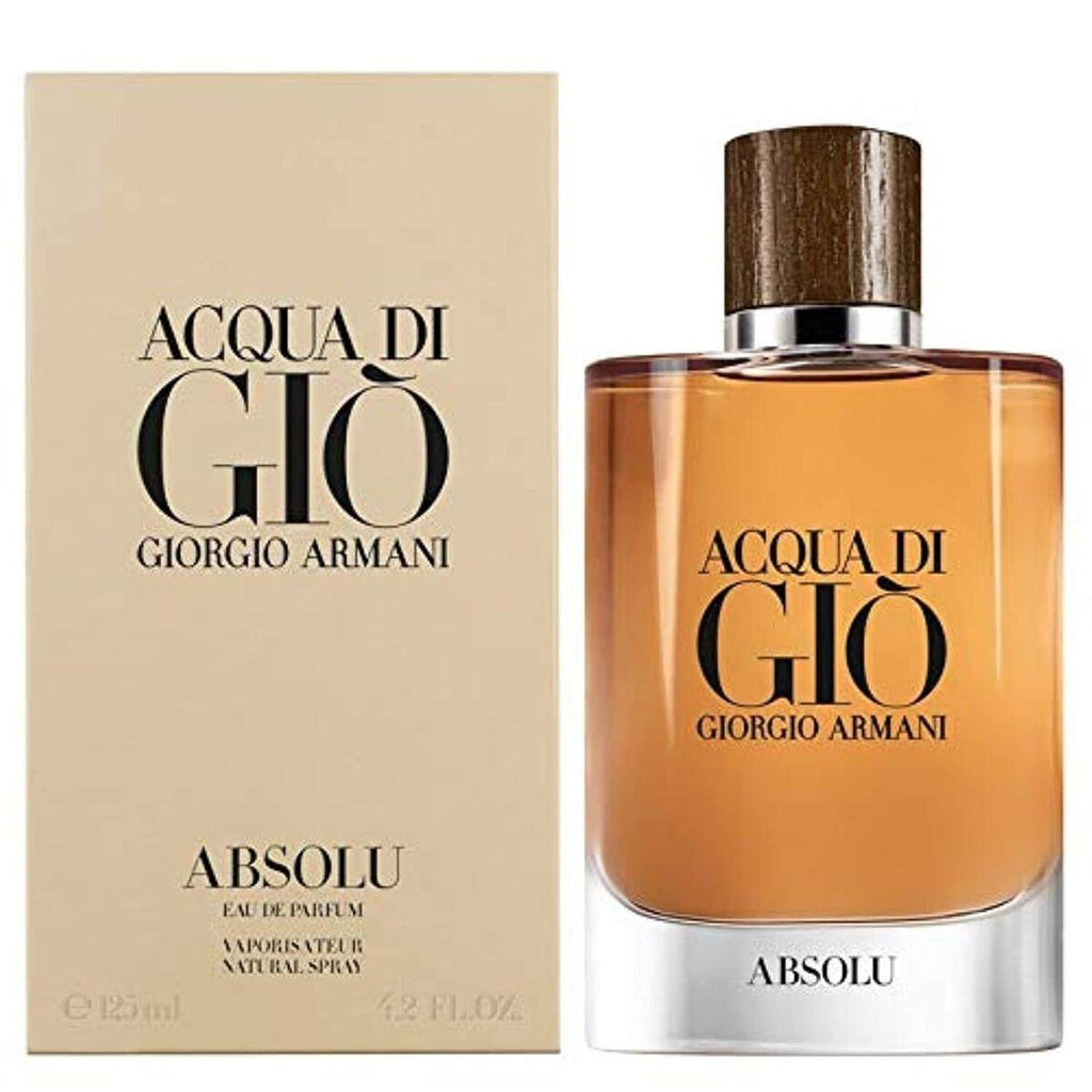 Acqua Di Gio Absolu 4.2 oz Men's Eau de Parfum Spray .gift for him edp 125 ml