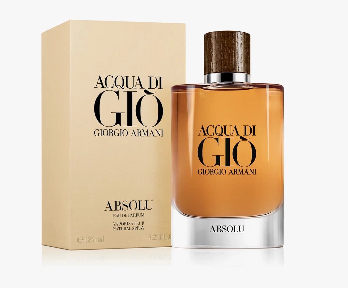 Acqua Di Gio Absolu 4.2 oz Men's Eau de Parfum Spray .gift for him edp 125 ml